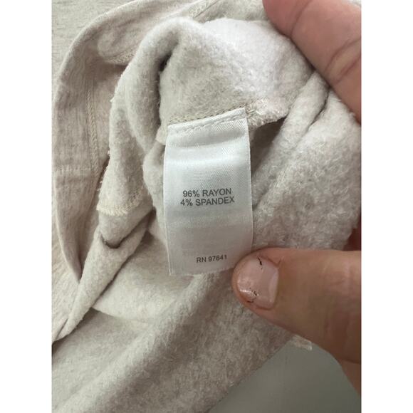 Pure Jill Size Large Oatmeal Cowl Neck Pullover Long Sleeve Shirt - Picture 5 of 5